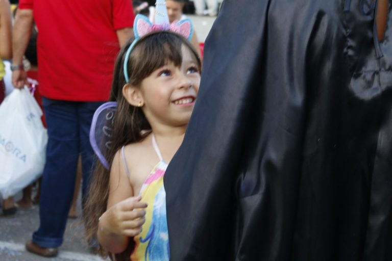 Polo infantil diverte criançada no Desfile das Virgens. | Foto: Lulu/Surubim News