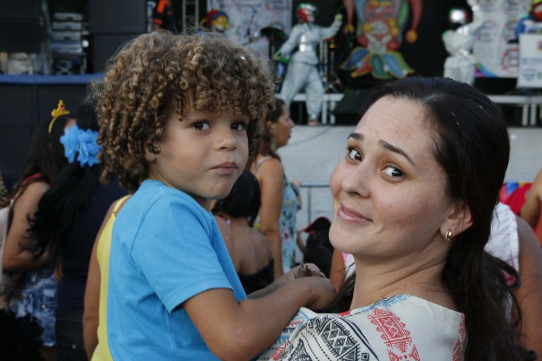 Polo infantil diverte criançada no Desfile das Virgens. | Foto: Lulu/Surubim News
