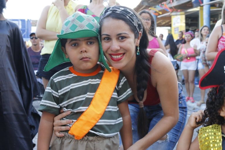 Polo infantil diverte criançada no Desfile das Virgens. | Foto: Lulu/Surubim News
