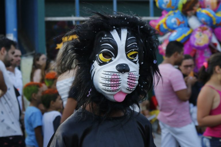Polo infantil diverte criançada no Desfile das Virgens. | Foto: Lulu/Surubim News