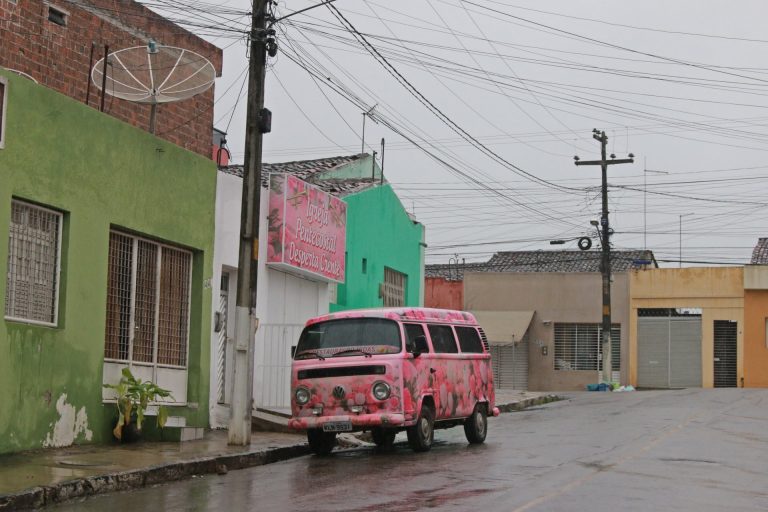 Surubim durante chuvas de julho. | Foto: Lulu/Surubim News