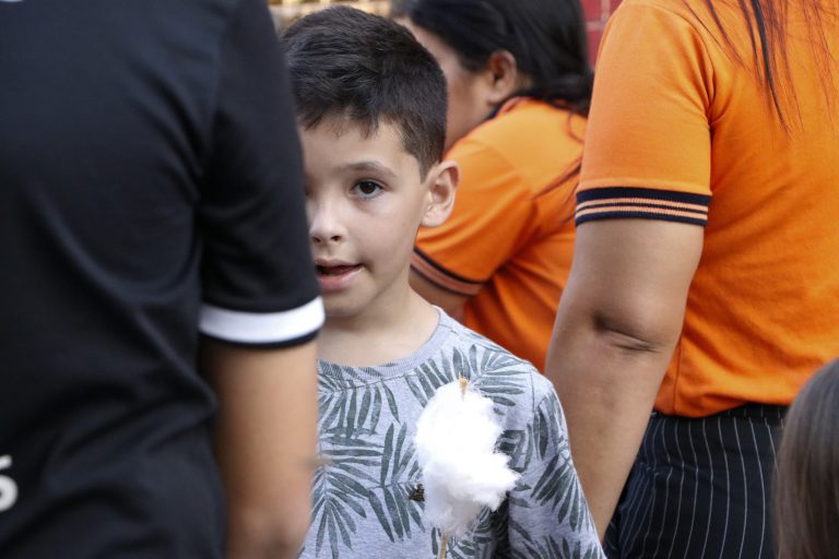 Diversão na Praça Dídimo Carneiro, Centro, Surubim. | Foto: Lulu/Surubim News