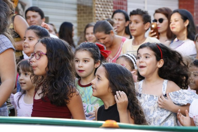 Diversão na Praça Dídimo Carneiro, Centro, Surubim. | Foto: Lulu/Surubim News