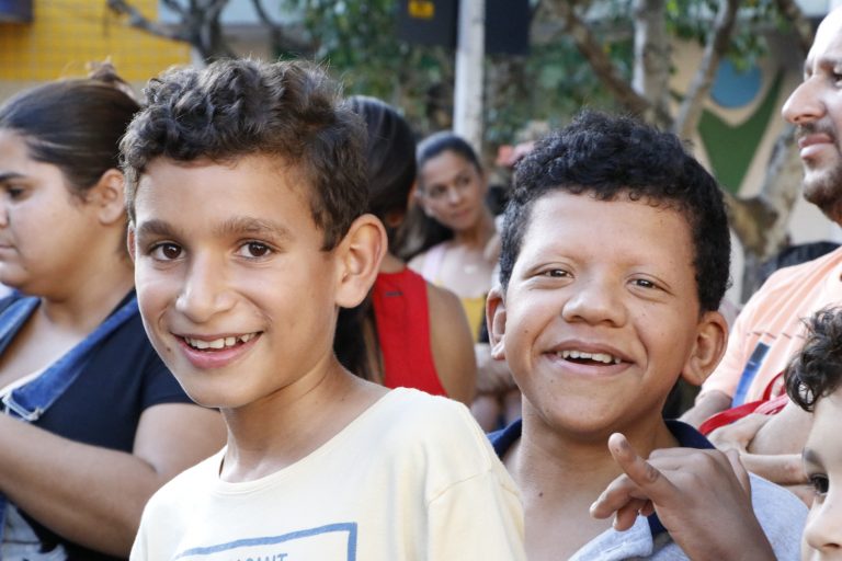 Diversão na Praça Dídimo Carneiro, Centro, Surubim. | Foto: Lulu/Surubim News