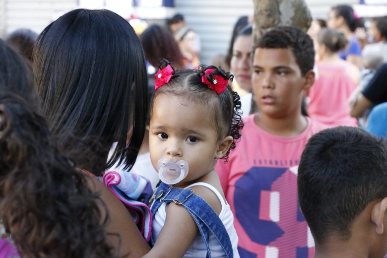 Diversão na Praça Dídimo Carneiro, Centro, Surubim. | Foto: Lulu/Surubim News