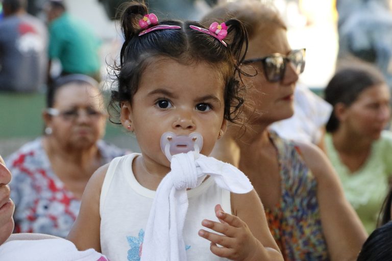 Diversão na Praça Dídimo Carneiro, Centro, Surubim. | Foto: Lulu/Surubim News