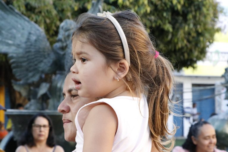 Diversão na Praça Dídimo Carneiro, Centro, Surubim. | Foto: Lulu/Surubim News