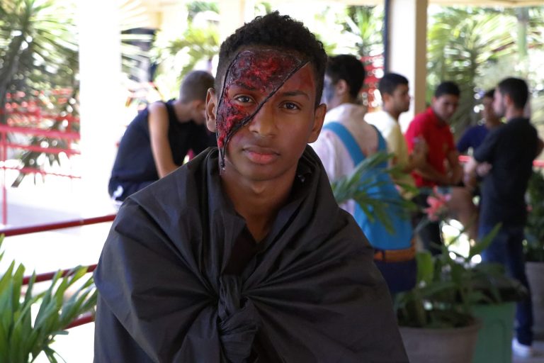 Halloween 2019 da ETE. | Foto: Lulu/Surubim News