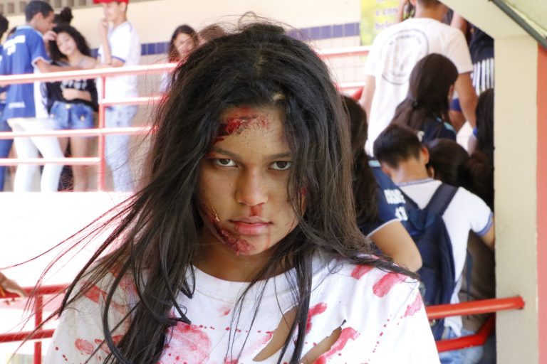 Halloween 2019 da ETE. | Foto: Lulu/Surubim News