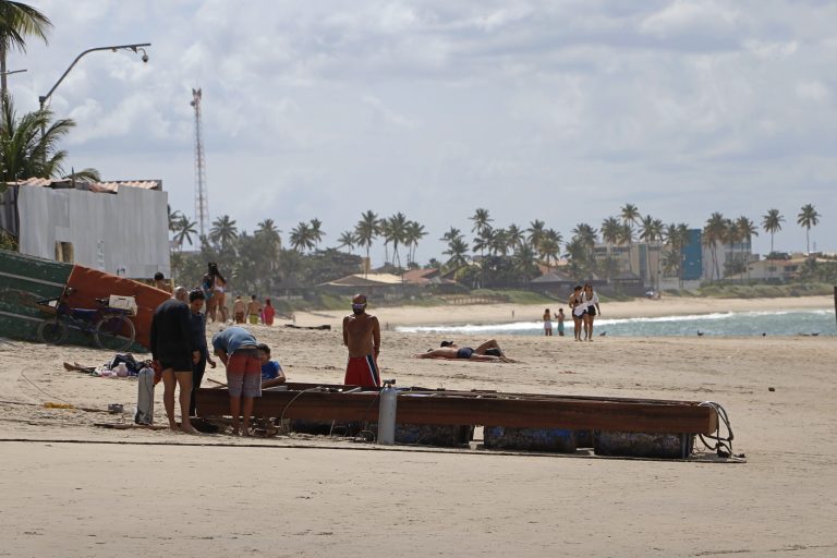 Porto de Galinhas na última sexta-feira, 24 de julho. | Foto: Lulu/Surubim News
