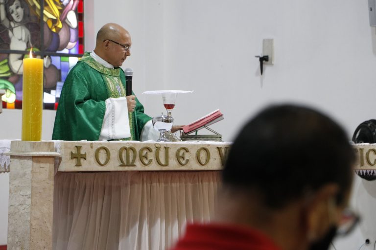 Missa na Matriz de São José de Surubim neste domingo, 12 de julho. | Foto: Lulu/Surubim News