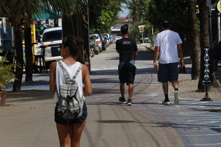 Porto de Galinhas na última sexta-feira, 24 de julho. | Foto: Lulu/Surubim News