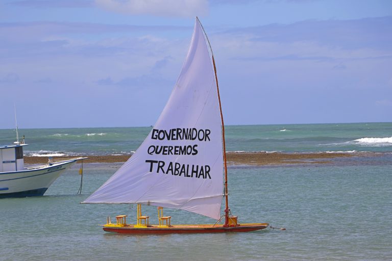 Porto de Galinhas na última sexta-feira, 24 de julho. | Foto: Lulu/Surubim News