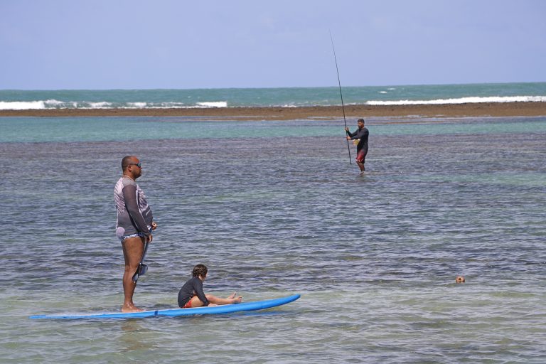 Porto de Galinhas na última sexta-feira, 24 de julho. | Foto: Lulu/Surubim News