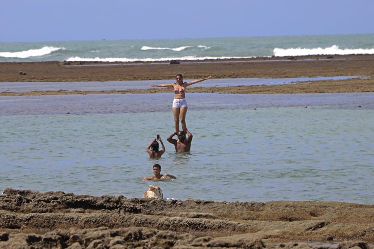Porto de Galinhas na última sexta-feira, 24 de julho. | Foto: Lulu/Surubim News